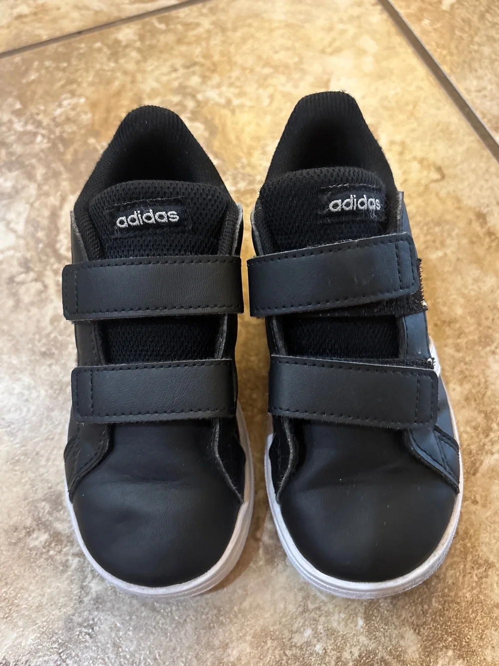 adidas black white
